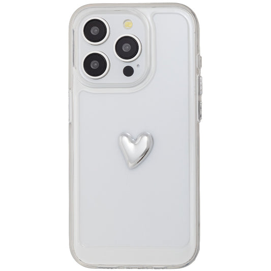 【iPhone15 Pro】ハートチャームケース