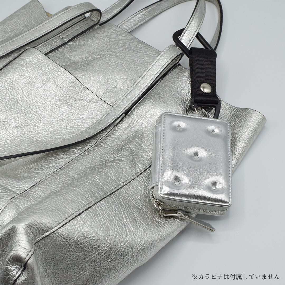 【MagSafe アクセサリー】Mag Coin Case with Hand Strap(pale blue)