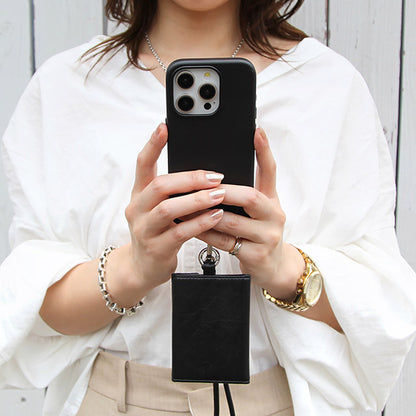 Mag Shoulder Card Wallet (pale blue)