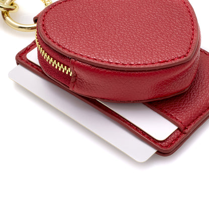 heart charm mag case (black)