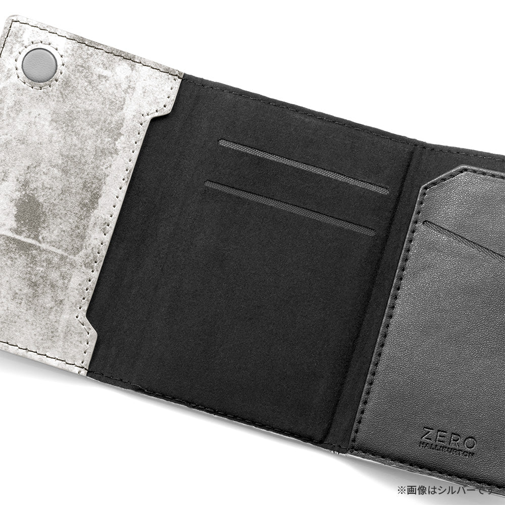 Leather Mag Card Case (Black)