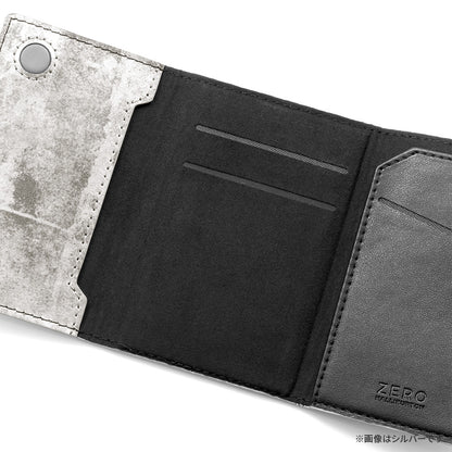 Leather Mag Card Case (Black)