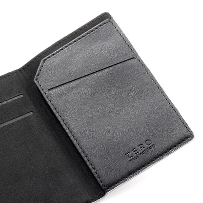 Leather Mag Card Case (Silver)