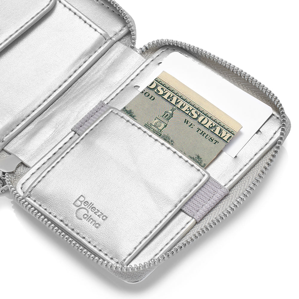 【MagSafe アクセサリー】Mag Coin Case with Hand Strap(pale blue)