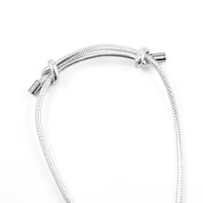 Mag Shoulder Mini Wallet (silver)