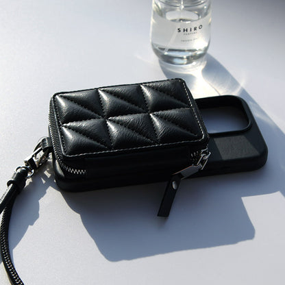 Mag Shoulder Mini Wallet (pale blue)