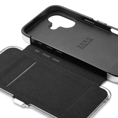 ZERO HALLIBURTON Hybrid Shockproof Flip Case (Steel Blue)