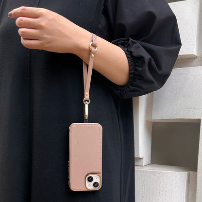 【iPhone15/14/13 ケース】Cross Body Case Duo (shine silver)