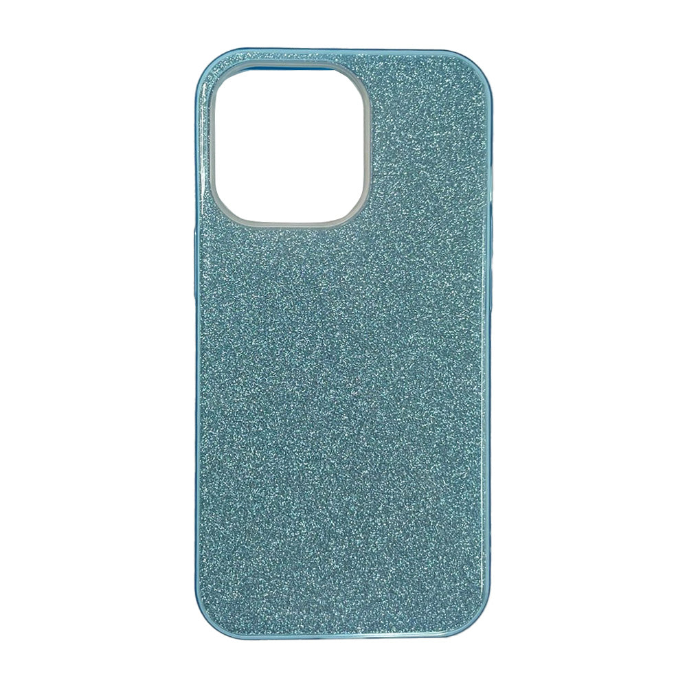 【iPhone13 Pro】シャイニーケース (ブルー)