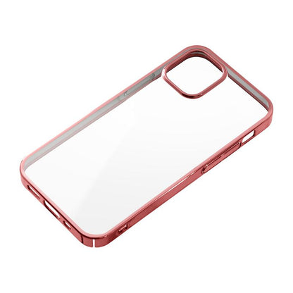 【iPhone12 mini】サイドメッキケース(ローズゴールド)