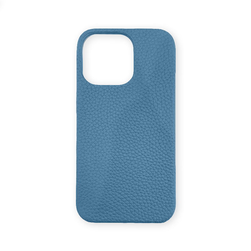 【iPhone13】REAL LEATHER ケース (オーシャン)